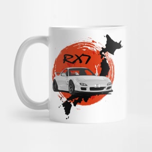 Mazda RX7, JDM, Japanese cars Mug